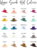 Engraved Floral Hat: Khaki