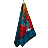 Wyoming Cowboy | Reversible Towel: Hand Towel