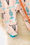 Wild & Wanted Zip Up Onesie