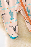 Wild & Wanted Zip Up Onesie