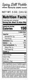 Spicy Dill Pickle Kettle Cooked Potato Chips 5.0 oz