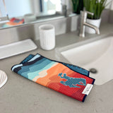 Wyoming Cowboy | Reversible Towel: Hand Towel