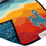 Wyoming Cowboy | Reversible Towel: Hand Towel