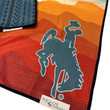 Wyoming Cowboy | Reversible Towel: Hand Towel