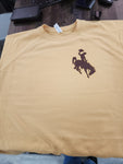 Harvest Gold Cowboys Stacked Crewneck- Front and Back Design