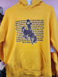 Gold Wyoming Sweatshirts- Various Designs