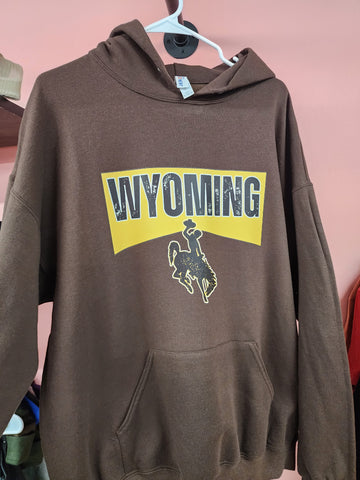 Brown Wyoming Sweatshirts- Various Designs