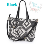 Aztec Weekender Tote w/Pouch- PREORDER